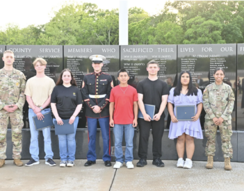 Scottsboro High School students celebrate first ever military signing day
